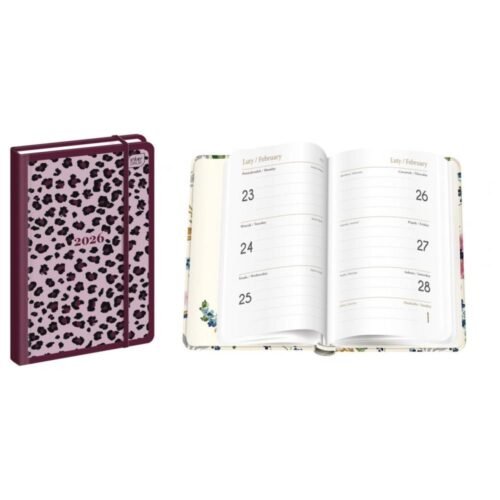 Kalendarz 2026 książkowy A6/192K Mat+UV Pattern