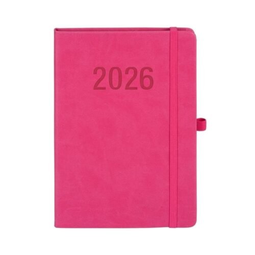 Kalendarz 2026 A5 Memofix TDW różowy