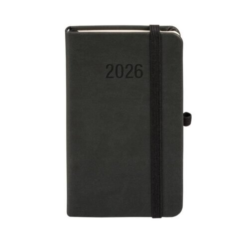 Kalendarz 2026 A6 Memofix TDW czarny