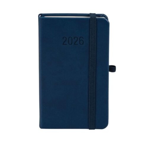 Kalendarz 2026 A6 Memofix TDW granatowy