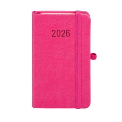 Kalendarz 2026 A6 Memofix TDW różowy