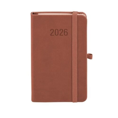 Kalendarz 2026 B5 Memofix TDW mocha mousse