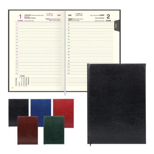 Kalendarz 2026 B5 terminarz dzienny