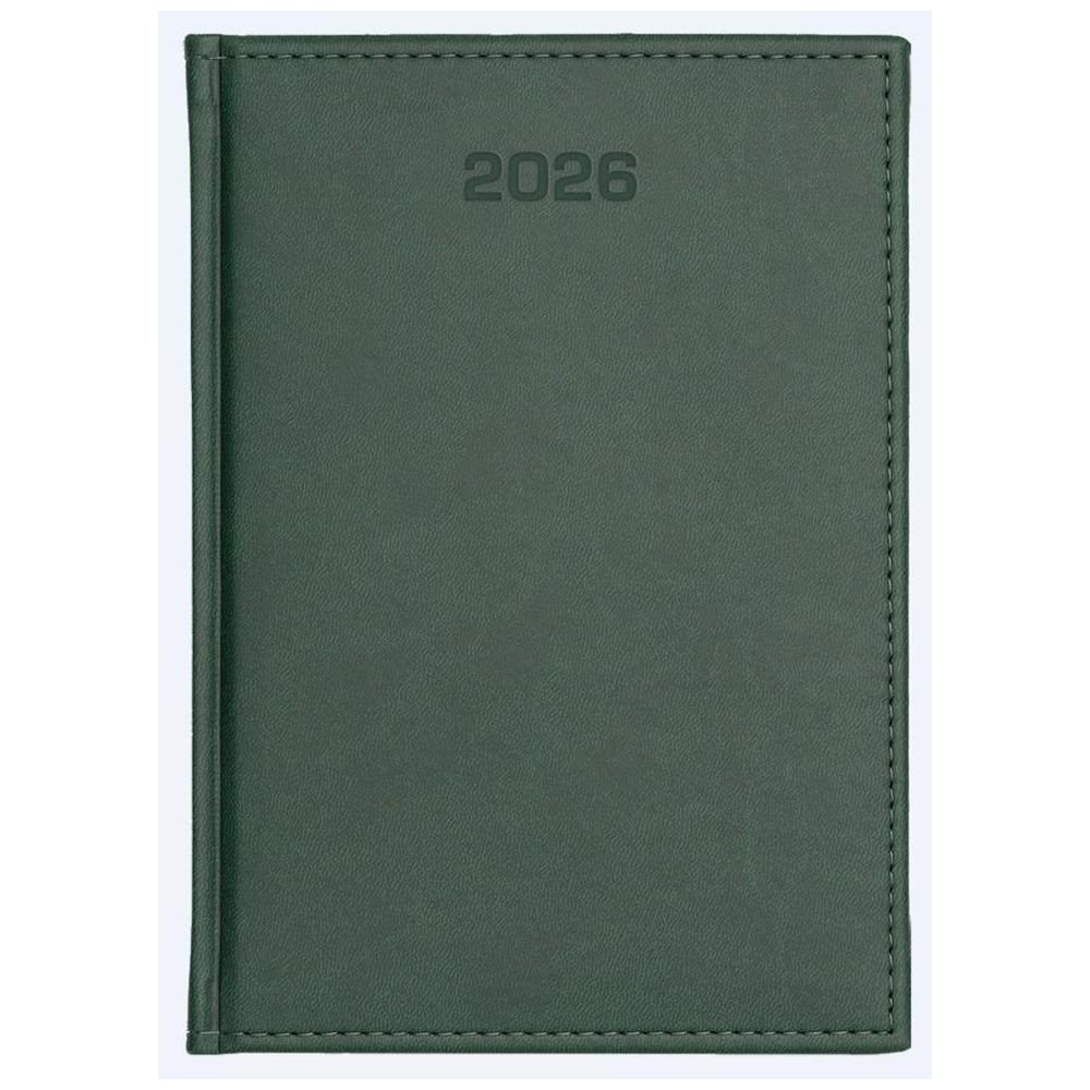 Kalendarz 2026 tygodniowy A4 Vivella zieleń