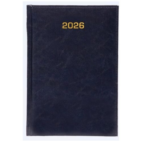 Kalendarz 2026 dzienny A5 Baladek granat