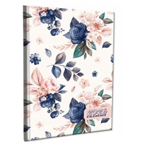 Kalendarz 2026 A5 tygodniowy notatka Róże