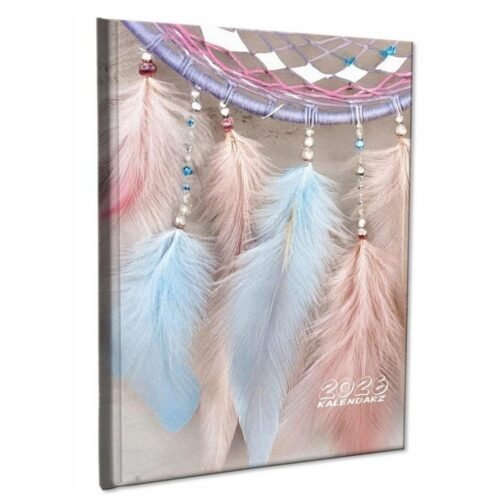 Kalendarz 2026 A5 tygodniowy notatka Łapacz Pastel