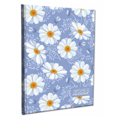 Kalendarz 2026 A5 tygodniowy notatka Stokrotki 1