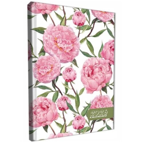Kalendarz 2026 A5 dzienny sb/nd osobno Peonie