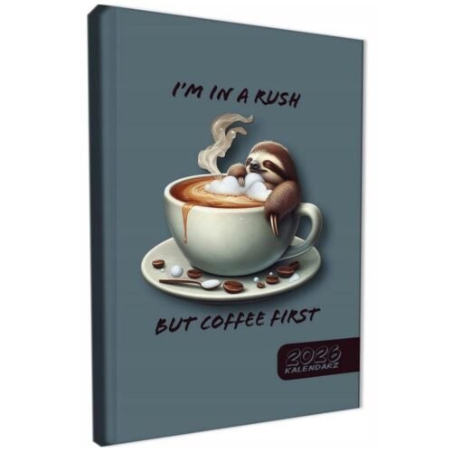 Kalendarz 2026 A5 dzienny sb/nd osobno Leniwiec