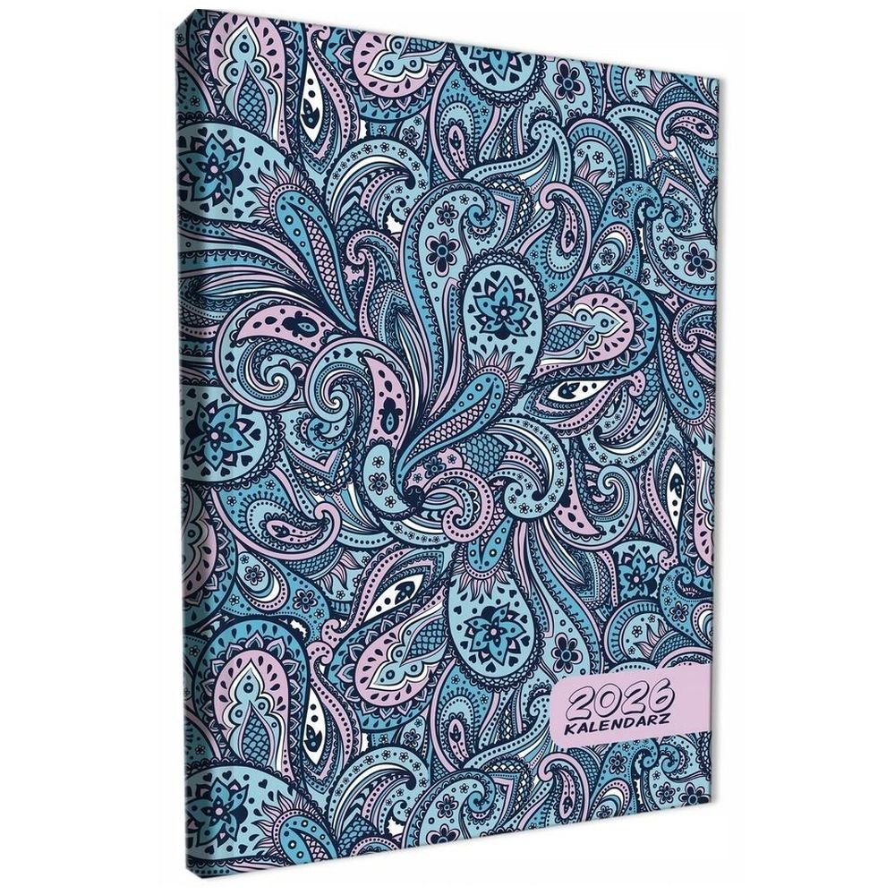 Kalendarz 2026 A5 dzienny sb/nd osobno Paisley