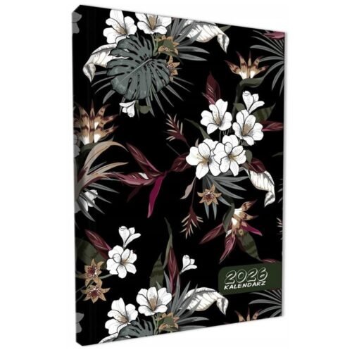 Kalendarz 2026 A5 dzienny sb/nd osobno Kwiaty