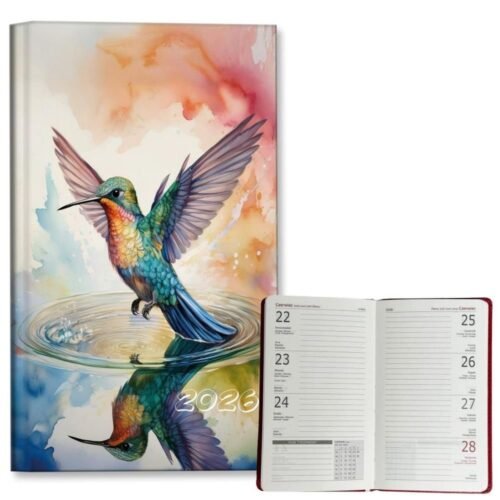 Kalendarz 2026 A6 tygodniowy Koliber