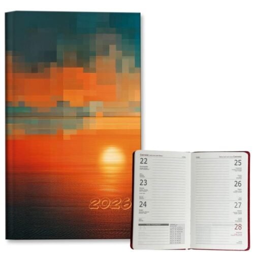 Kalendarz 2026 A6 tygodniowy Zachód