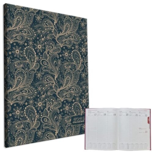 Kalendarz 2026 A4 tygodniowy Beż Denim