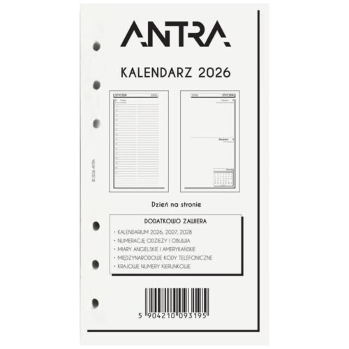 Wkład kalendarzowy 2026 B6 DNS