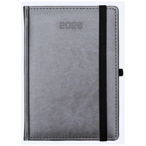 Kalendarz 2026 tygodniowy A5 Nebraska z gumką MIX