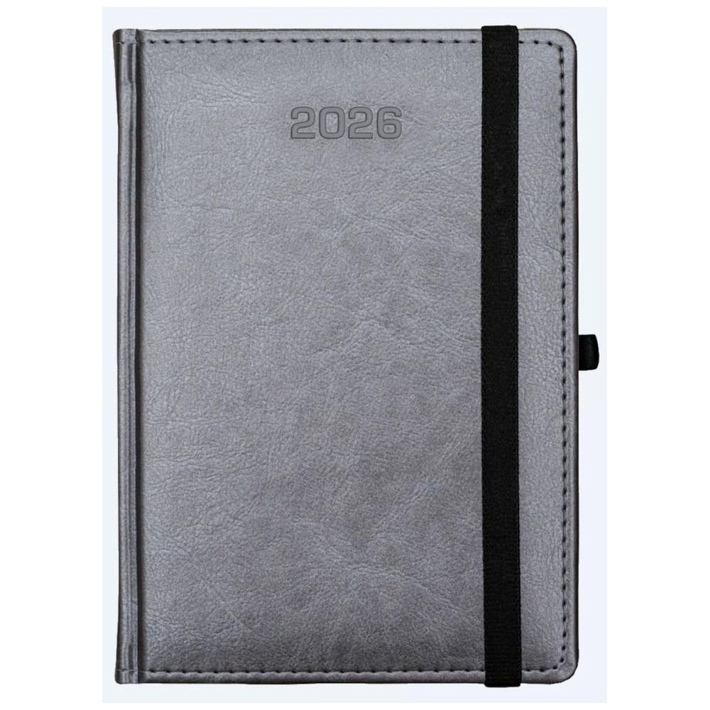 Kalendarz 2026 tygodniowy A5 Nebraska z gumką MIX