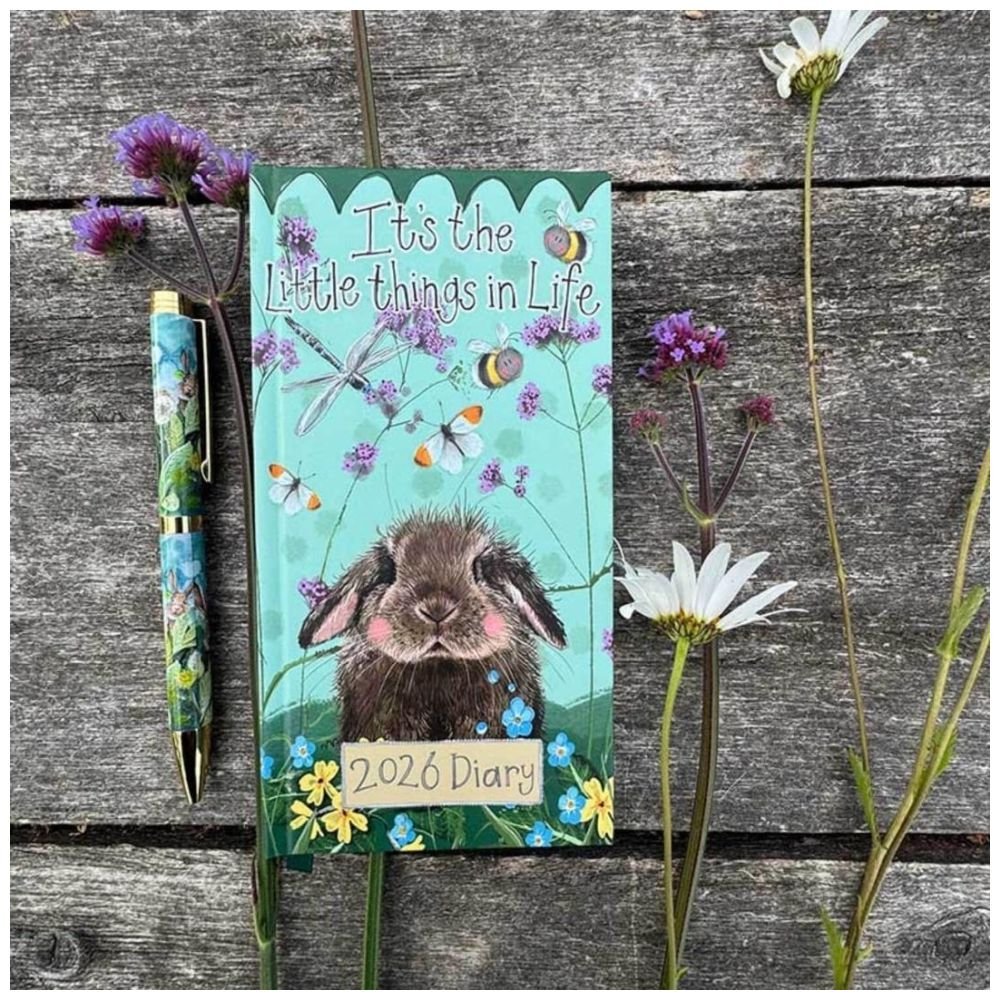 Terminarz 2026 kieszonkowy Króliczek