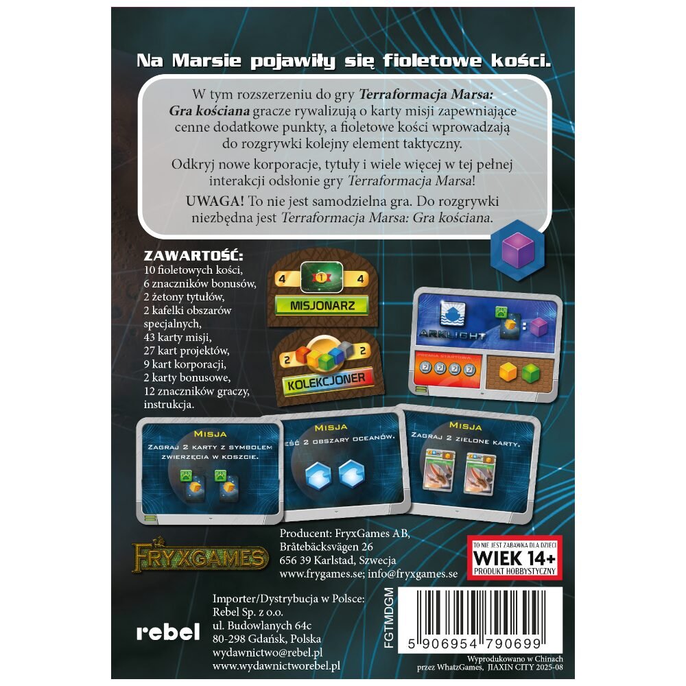 Terraformacja Gra kosciana Misje (Dodatek) - obrazek 3
