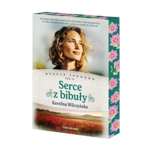 Stacja Jagodno. Serce z bibuły (barwione brzegi)