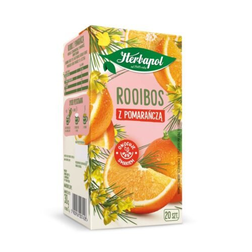 Herbata Rooibus z Czerwoną Pomarańczą